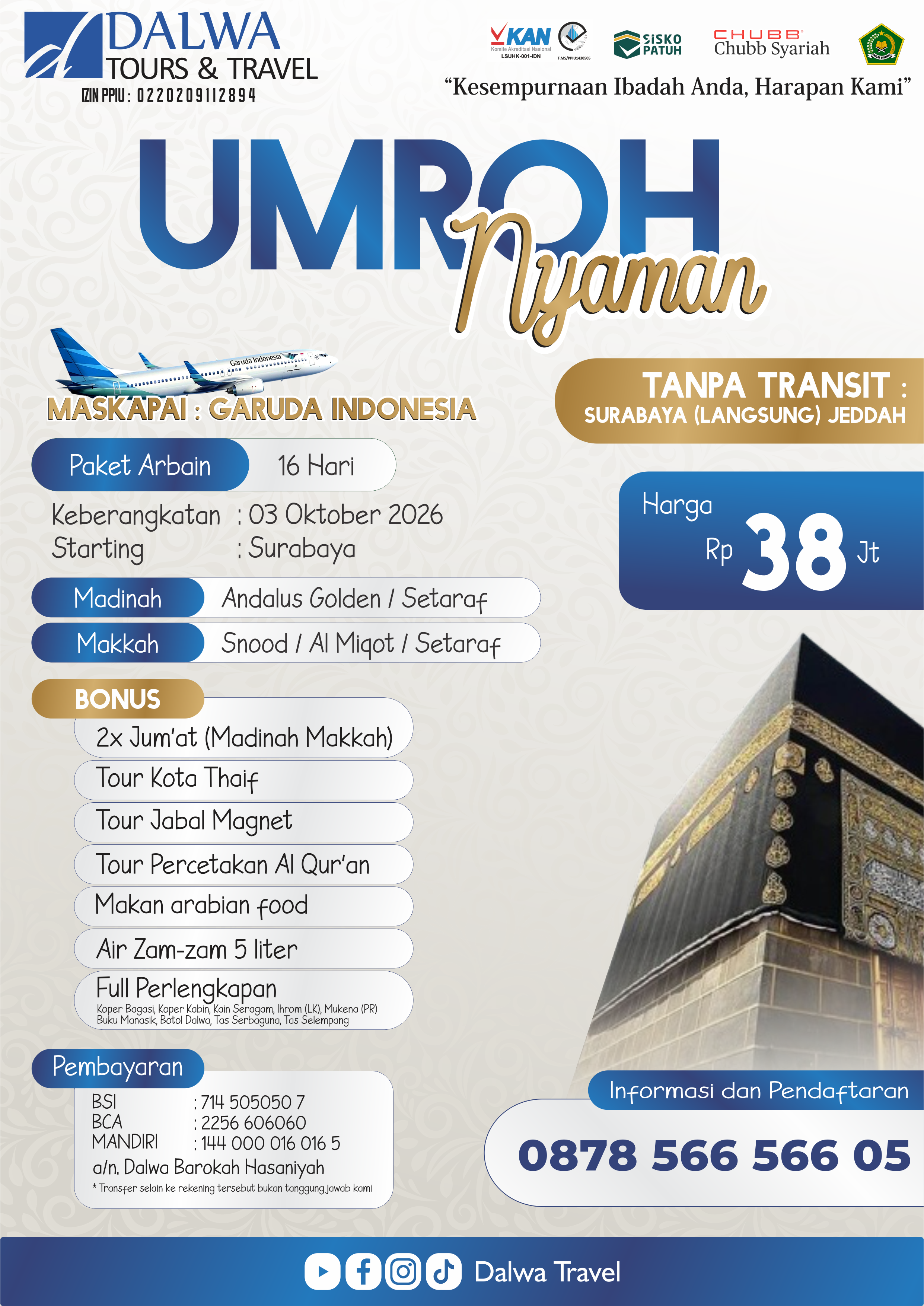 Umroh Nyaman by Garuda Indonesia